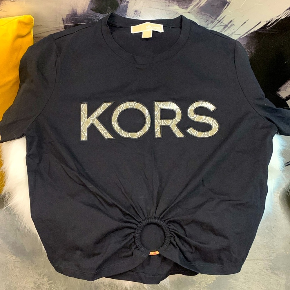 Michael Kors O Ring cropped T.
